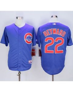 Cubs #22 Jason Heyward Blue Alternate Cool Base Stitched MLB Jersey