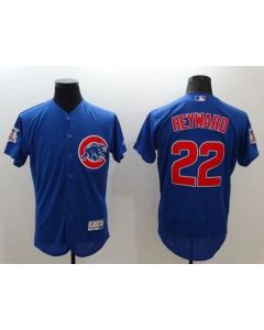 Cubs #22 Jason Heyward Blue Flexbase Authentic Collection Stitched MLB Jersey