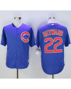 Cubs #22 Jason Heyward Blue New Cool Base Stitched MLB Jersey