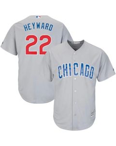 Cubs #22 Jason Heyward Grey Road Stitched Youth MLB Jersey