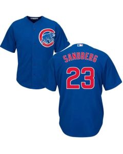 Cubs #23 Ryne Sandberg Blue Alternate Stitched Youth MLB Jersey