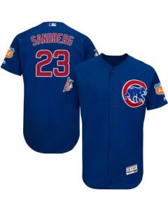 Cubs #23 Ryne Sandberg Blue Flexbase Authentic Collection Stitched MLB Jersey