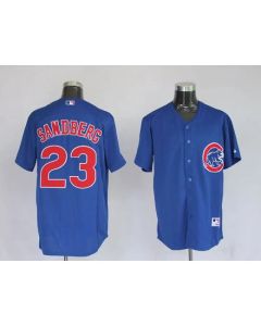 Cubs #23 Ryne Sandberg Stitched Blue MLB Jersey