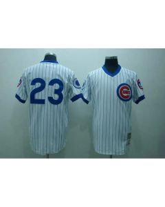 Cubs #23 Ryne Sandberg Stitched White MLB Jersey