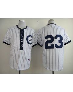 Cubs #23 Ryne Sandberg White 1909 Turn Back The Clock Stitched MLB Jersey