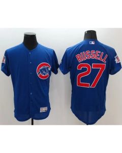 Cubs #27 Addison Russell Blue Flexbase Authentic Collection Stitched MLB Jersey