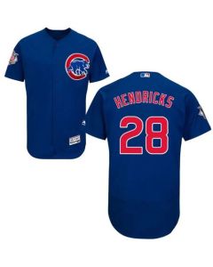 Cubs #28 Kyle Hendricks Blue Flexbase Authentic Collection Stitched MLB Jersey