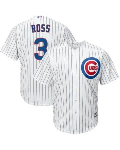 Cubs #3 David Ross White Home Stitched Youth MLB Jersey