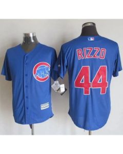 Cubs #44 Anthony Rizzo Blue New Cool Base Stitched MLB Jersey