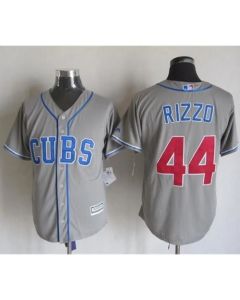 Cubs #44 Anthony Rizzo Grey Alternate Road New Cool Base Stitched MLB Jersey