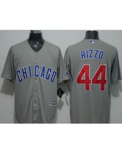 Cubs #44 Anthony Rizzo Grey New Cool Base Stitched MLB Jersey