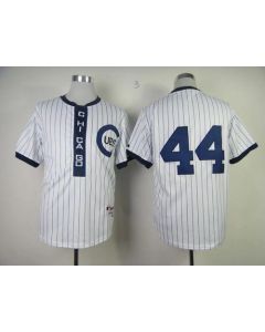 Cubs #44 Anthony Rizzo White 1909 Turn Back The Clock Stitched MLB Jersey