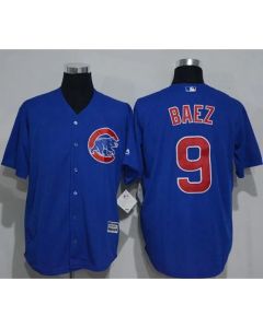 Cubs #9 Javier Baez Blue New Cool Base Stitched MLB Jersey