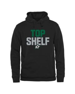 Dallas Stars Top Shelf Pullover Hoodie Black