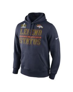 Denver Broncos Super Bowl 50 Champions Parade Hoodie Navy