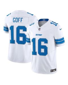 Detroit Lions Road Game Jersey #16 Jared Goff Mens