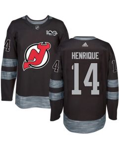 Devils #14 Adam Henrique Black 1917-2017 100th Anniversary Stitched NHL Jersey