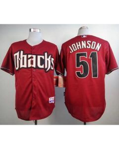 Diamondbacks #51 Randy Johnson Black Cool Base Stitched MLB Jersey