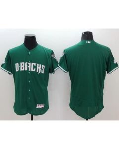 Diamondbacks Blank Green Celtic Flexbase Authentic Collection Stitched MLB Jersey