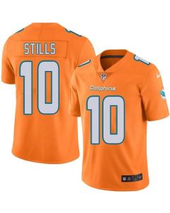 Dolphins #10 Kenny Stills Orange Men's Stitched NFL Limited Rush Jersey
