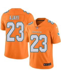 Dolphins #23 Jay Ajayi Orange Men's Stitched NFL Limited Rush Jersey