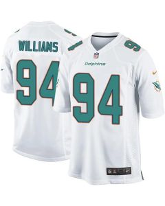 Dolphins #94 Mario Williams White Youth Stitched NFL Elite Jersey