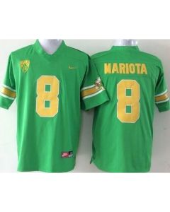 Ducks #8 Marcus Mariota Green 1994 Throwback Stitched Youth NCAA Jersey