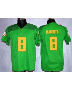Ducks #8 Marcus Mariota Green Rose Bowl Special Event Stitched Youth NCAA Jersey