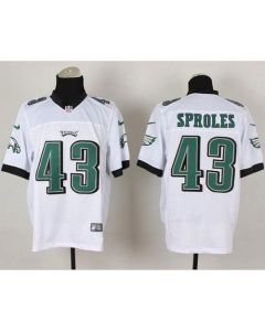 Eagles #43 Darren Sproles White Men's Stitched NFL Elite Jersey