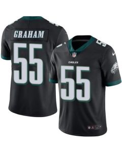 Eagles #55 Brandon Graham Black Men's Stitched NFL Limited Rush Jersey