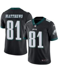 Eagles #81 Jordan Matthews Black Youth Stitched NFL Limited Rush Jersey