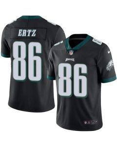 Eagles #86 Zach Ertz Black Youth Stitched NFL Limited Rush Jersey
