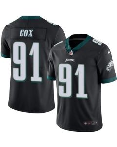 Eagles #91 Fletcher Cox Black Youth Stitched NFL Limited Rush Jersey