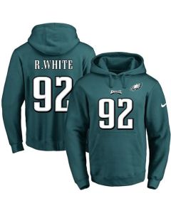 Eagles #92 Reggie White Midnight Green Name & Number Pullover NFL Hoodie