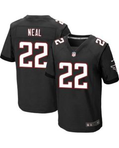 Falcons #22 Keanu Neal Black Alternate Men's Stitched NFL Elite Jersey