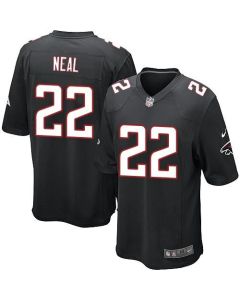Falcons #22 Keanu Neal Black Alternate Youth Stitched NFL Elite Jersey