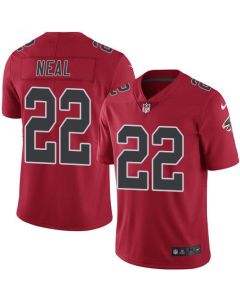 Falcons #22 Keanu Neal Red Men's Stitched NFL Limited Rush Jersey