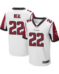 Falcons #22 Keanu Neal White Men's Stitched NFL Elite Jersey