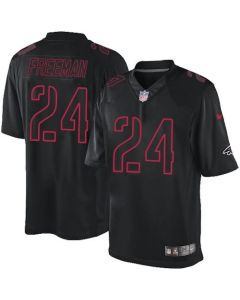 Falcons #24 Devonta Freeman Black Men's Stitched NFL Impact Limited Jersey