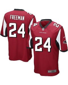 Falcons #24 Devonta Freeman Red Team Color Youth Stitched NFL Elite Jersey