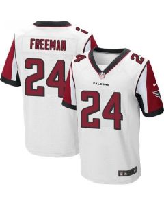 Falcons #24 Devonta Freeman White Men's Stitched NFL Elite Jersey