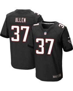 Falcons #37 Ricardo Allen Black Alternate Men's Stitched NFL Elite Jersey
