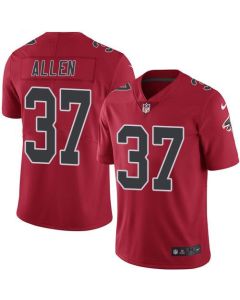 Falcons #37 Ricardo Allen Red Men's Stitched NFL Limited Rush Jersey