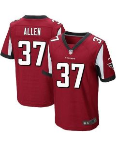Falcons #37 Ricardo Allen Red Team Color Men's Stitched NFL Elite Jersey