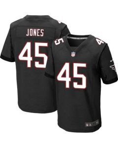 Falcons #45 Deion Jones Black Alternate Men's Stitched NFL Elite Jersey