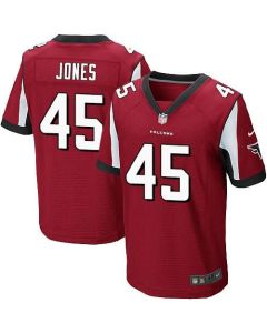 Falcons #45 Deion Jones Red Team Color Men's Stitched NFL Elite Jersey