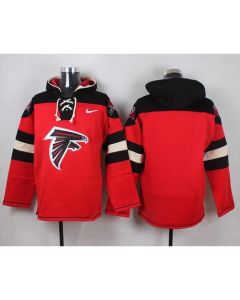 Falcons Blank Red Player Pullover NFL Hoodie