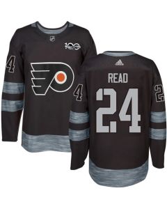Flyers #24 Matt Read Black 1917-2017 100th Anniversary Stitched NHL Jersey