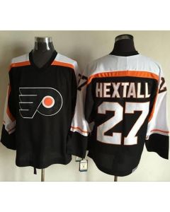 Flyers #27 Ron Hextall Black CCM Throwback Stitched NHL Jersey