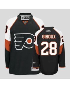 Flyers #28 Claude Giroux Stitched Black Youth NHL Jersey